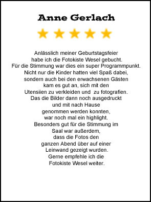 Anne-Gerlach-Bewertung